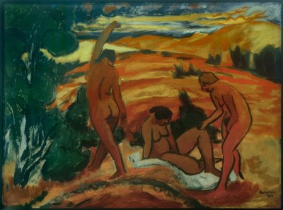 Nas dunas de Max Pechstein