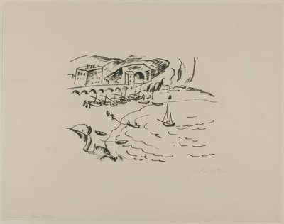 Baía de Monte Rosso, de Fotos de Viagem: Itália-Mar do Sul de Max Pechstein