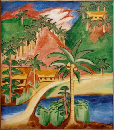 Palaulandschaft von Max Pechstein