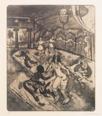 Ballet russo I de Max Pechstein