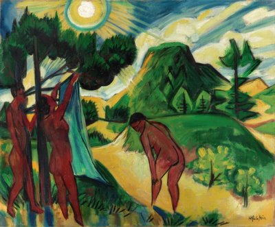 Verão em Nidden de Max Pechstein
