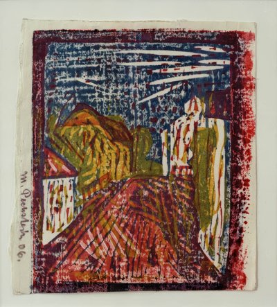 Straße von Max Pechstein