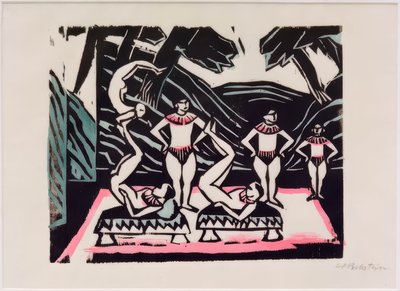 cena de variedades de Max Pechstein