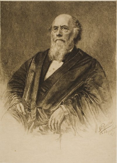 Retrato do juiz Stephen Field de Max Rosenthal