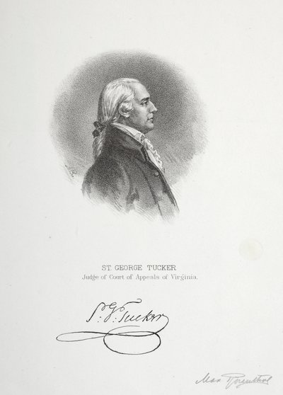 St. George Tucker, juiz do Tribunal de Apelações da Virgínia de Max Rosenthal