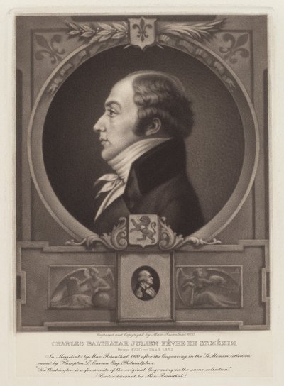 Charles Balthazar Julien Févret de Saint-Mémin de Max Rosenthal, after Charles B. J. Févret de Saint Mémin