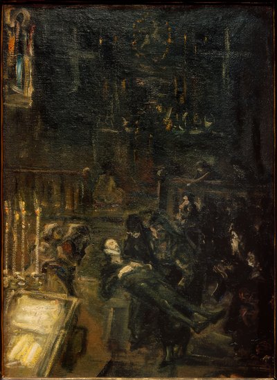 Aufbahrung Don Giovannis de Max Slevogt