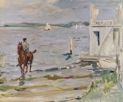 Casa de banho no Havel. 1912 de Max Slevogt