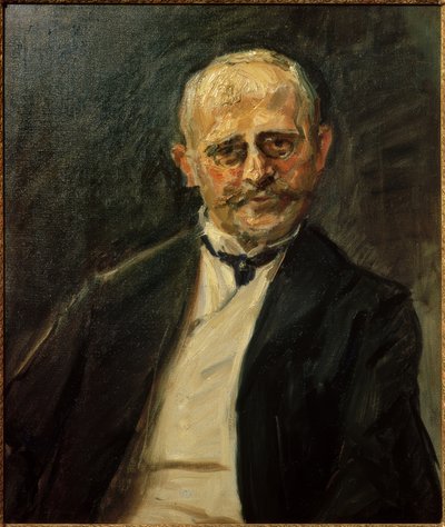 Retrato Hans Rosenhagen de Max Slevogt