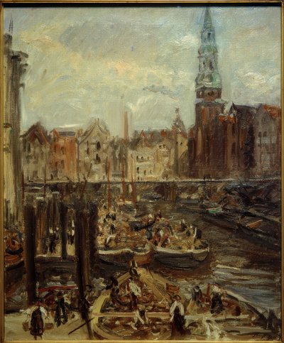 Fleet am Hopfenmarkt de Max Slevogt