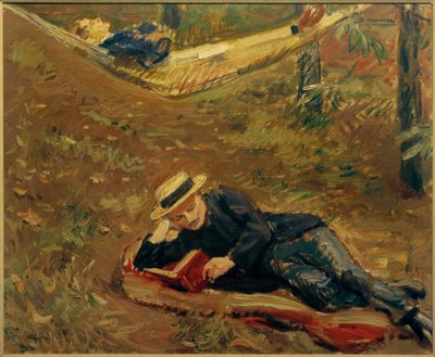 Rede (Siesta) de Max Slevogt