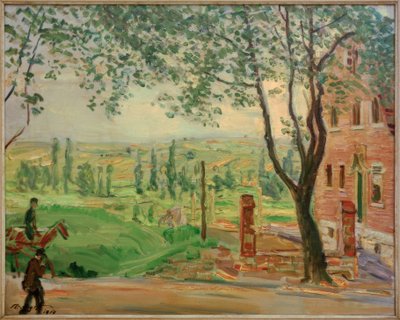 M. Slevogt, Casa Vermelha na Landauer Straße em Godramstein de Max Slevogt