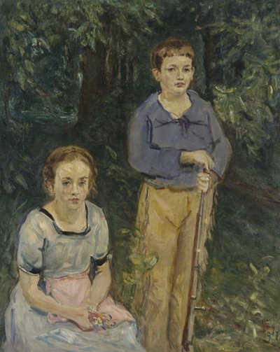 Nina e Wolfgang Slevogt de Max Slevogt
