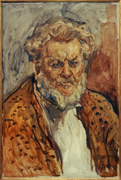 auto-retrato de Max Slevogt