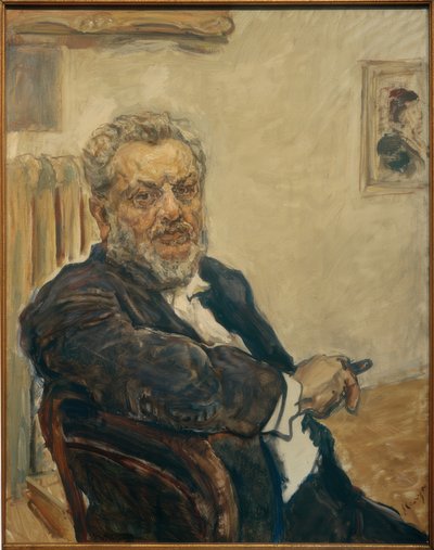 auto-retrato de Max Slevogt