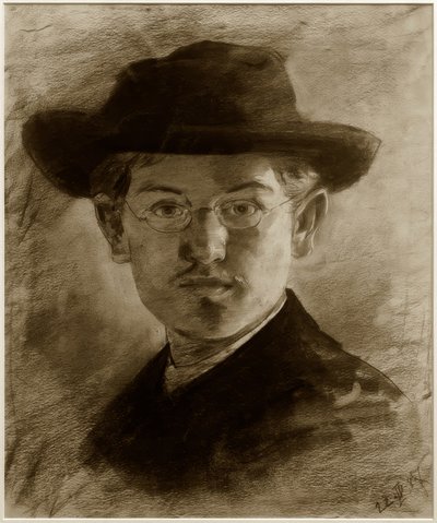 Auto-retrato com chapéu de Max Slevogt