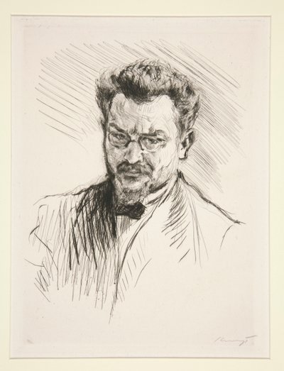 Auto-retrato de Max Slevogt