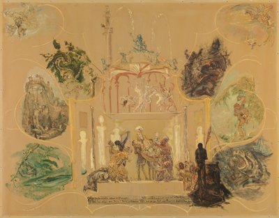 Cortina de teatro de Max Slevogt