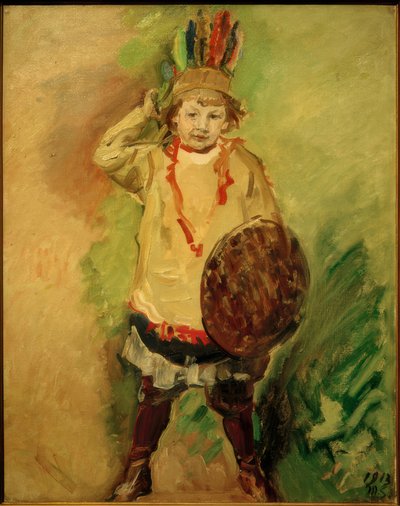 Wolfgang como índio de Max Slevogt