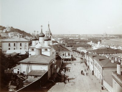 A Igreja da Natividade de João, o Precursor, Nizhny Novgorod, Rússia, 1896 de Maxim Dmitriev