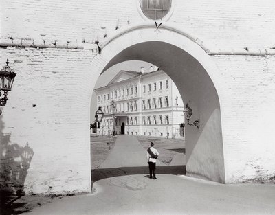 O Palácio Imperial em Nizhny Novgorod, Rússia, 1896. de Maxim Dmitriev