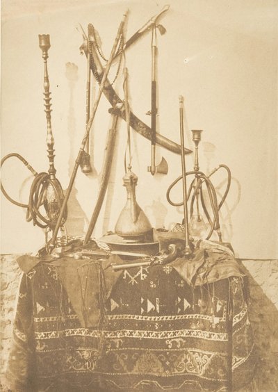 Armes et ustensiles du Kaire, Dezembro de 1849-Janeiro de 1850. de Maxime Du Camp