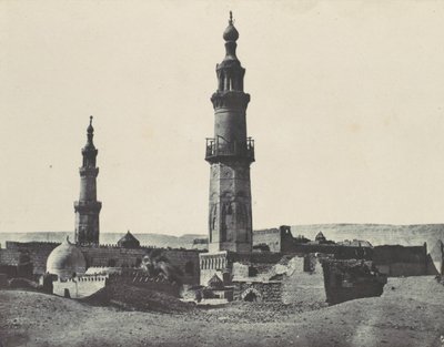 Alto Egipto. Girgeh. Mesquita de Aly-Bey, 1850. de Maxime Du Camp