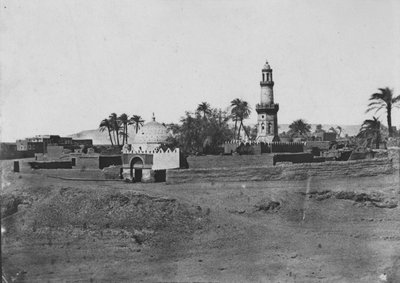 Alto Egito: Mesquita e túmulo de Mourad Bey, c1850 de Maxime Du Camp