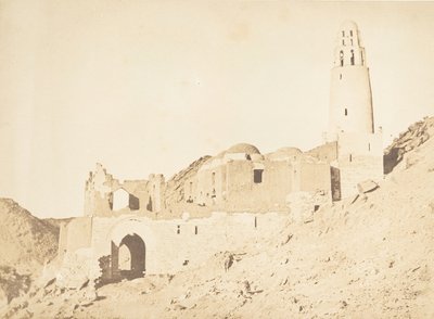 Mesquita de Belal, a sul de Philae Right Bank, 11 de Abril de 1850. de Maxime Du Camp
