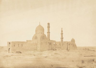 Mesquita e Tumba dos Ayoubitas, Kairo, Dezembro de 1849-Janeiro de 1850. de Maxime Du Camp