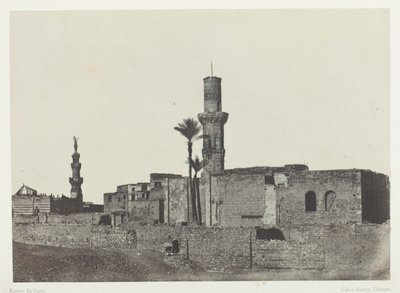 Mesquita perto de Bab-el-Saida, Cairo de Maxime Du Camp