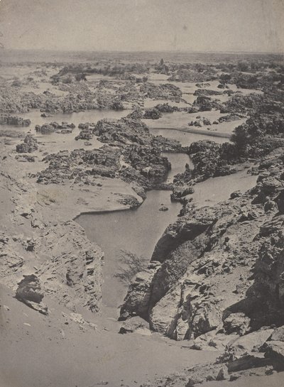 [Uma visão cavalheiresca da segunda catarata na Núbia]. de Maxime Du Camp