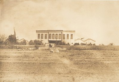Palácio de Mehemet-Ali, em Esné, 1849-50. de Maxime Du Camp