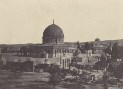 Palestina. Jerusalém. Mesquita de Omar de Maxime Du Camp