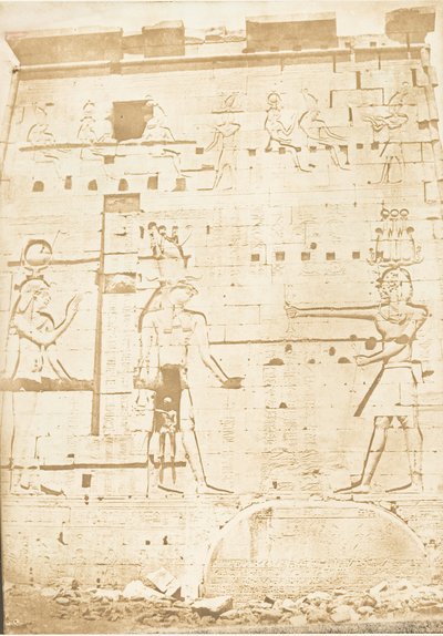 Segundo Pilar do Templo de Ísis, em Philae, 13 de abril de 1850. de Maxime Du Camp