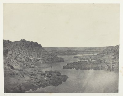 Saída da Primeira Catarata, Alto Egito de Maxime Du Camp