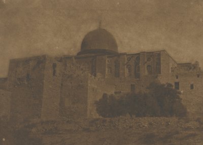 [Vista do Egipto], 1849-51. de Maxime Du Camp
