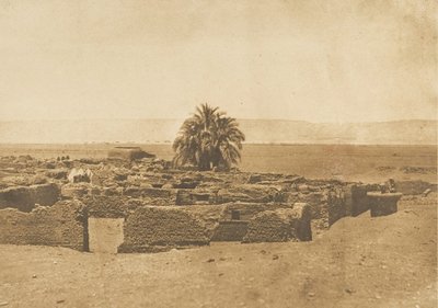 Vista da Aldeia de Herment, 1849-50. de Maxime Du Camp