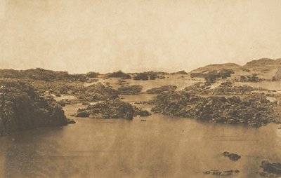 Vista tirada na Segunda Catarata, março de 1850. de Maxime Du Camp