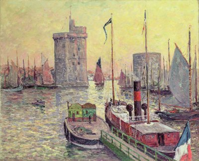 O Porto de La Rochelle de Maxime Emile Louis Maufra