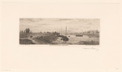 Vista do Sena perto de Argenteuil
Les bords de la Seine près Argenteuil (título sobre o objecto) de Maxime François Antoine Lalanne (signed by artist)