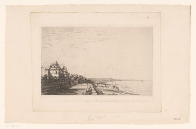Vista de Villers Villers (Calvados) (título no objeto) de Maxime François Antoine Lalanne