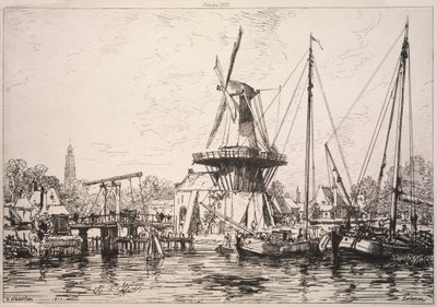 No Harlem Holland, em 1877. de Maxime Lalanne