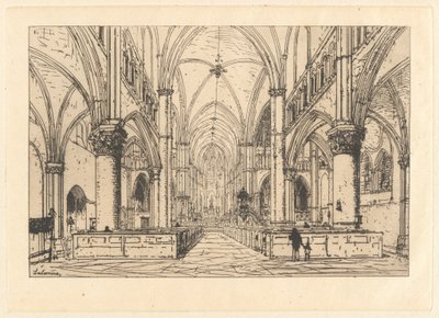 Interior de igreja de Maxime Lalanne