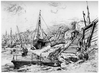 Concarneau, c1850-1895 1924 de Maxime Lalanne