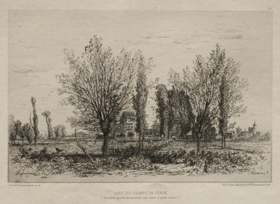 Nos campos de Cénon de Maxime Lalanne