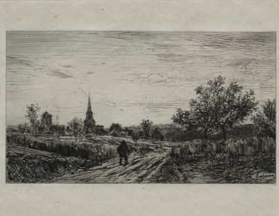 Paisagem, Noite (Voltando para Casa) de Maxime Lalanne