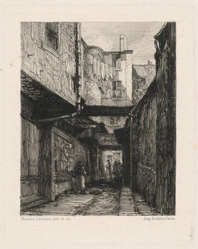 Passage de la Marmite, Paris de Maxime Lalanne
