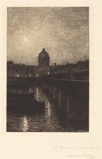 Pont des Arts de Maxime Lalanne