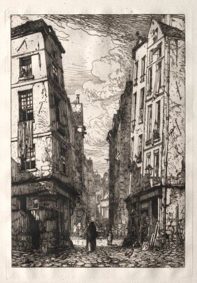 Rue des Marmousets. de Maxime Lalanne